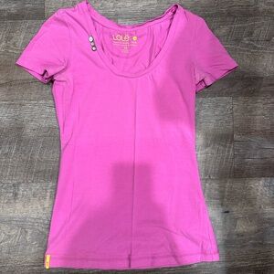 Lole Women's Pink Short Sleeve Tee Size XS